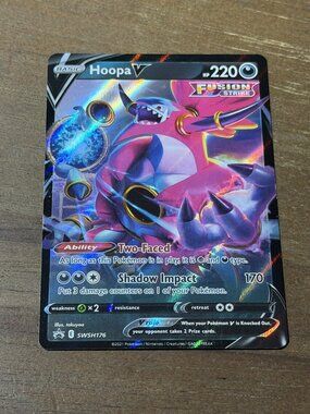 Pokemon Hoopa V SWSH176 English EX/NM